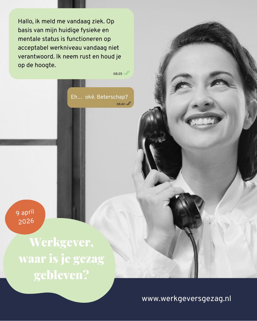 WG 2026 - Ziekmelden via WhatsApp - post 1