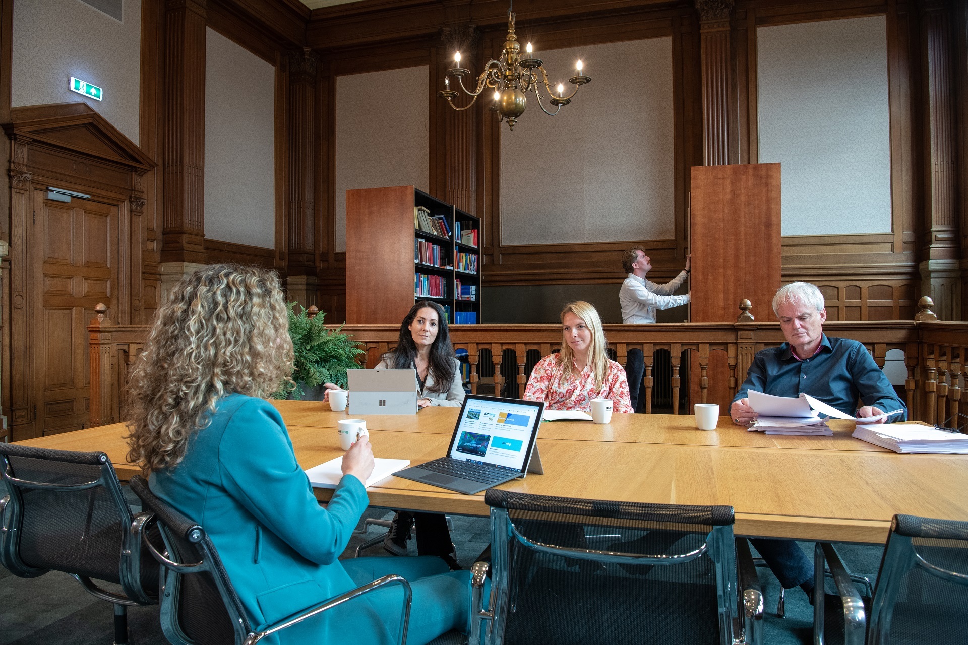 colleagues in meeting Banning Lawyers